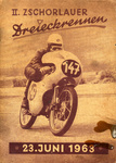 Programme cover of Zschorlau, 23/06/1963