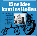 Programme cover of Zweirad-Museum Neckarsulm, 1982